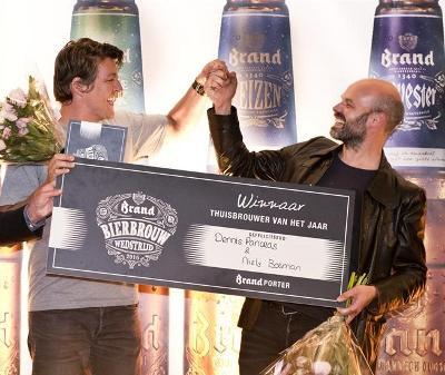 Winnaar Brand Brouwwedstrijd 2016 Beste Porter